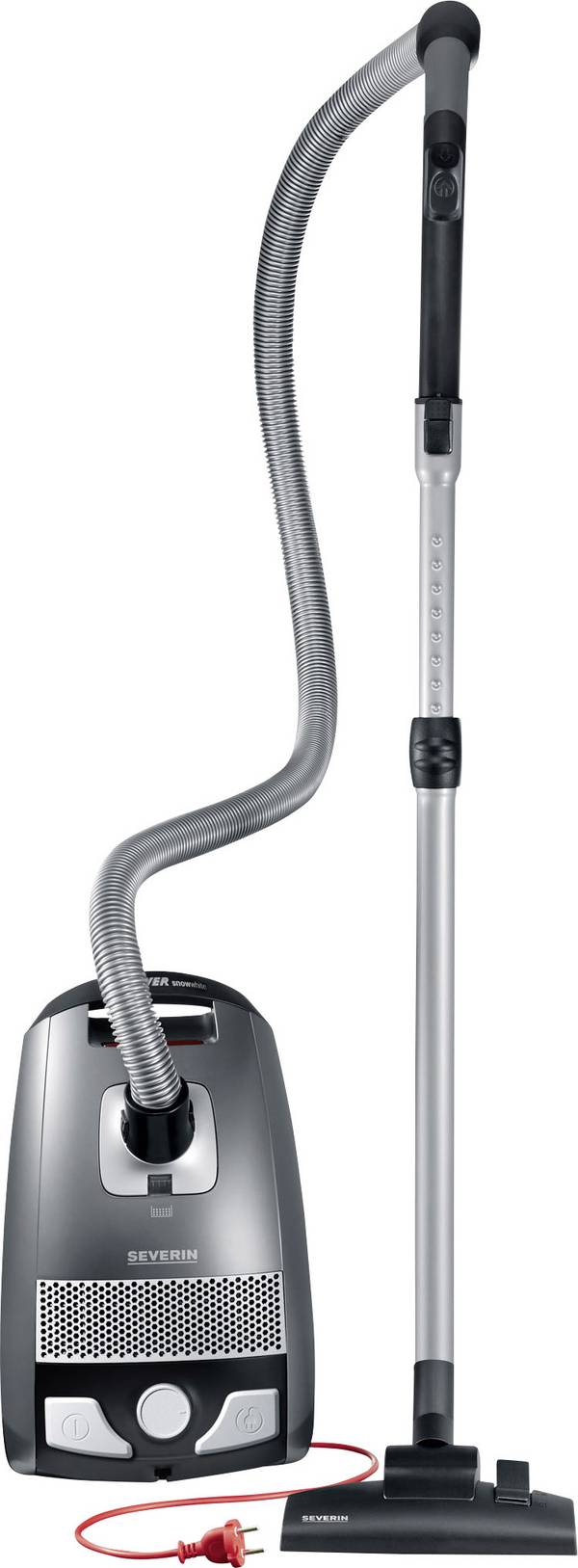 Severin S Power snowwhite Stofzuiger  750 W Met stofzak, Incl. parketborstel