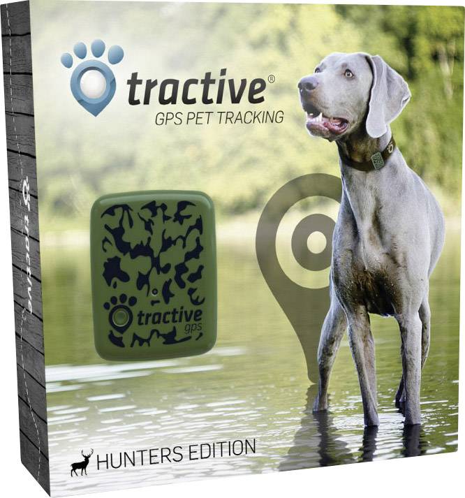 tractive Hunters Edition GPStracker Huisdiertracker Camouflage Conrad.nl