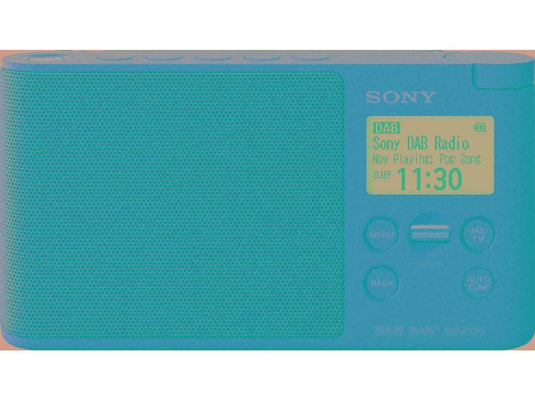 Sony XDR-S41D Rood
