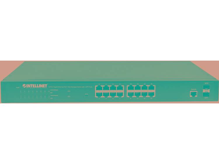 Intellinet 19 netwerk-switch RJ45-SFP 1 Gbit-s