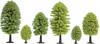 NOCH Hobby 26801 Set bomen Loofboom 50 tot 90 mm 25 stuk(s)