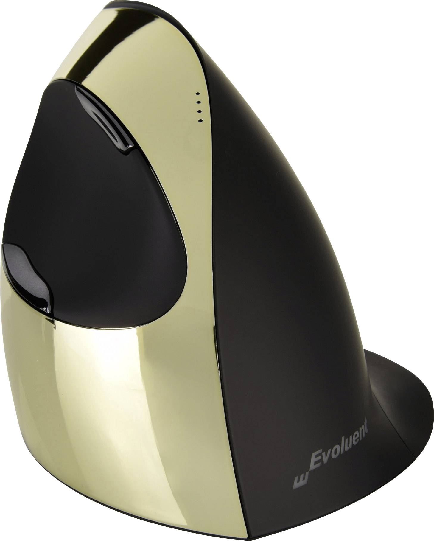 Evoluent Vertical Mouse C Wl Muis Radiografisch Zwart Goud Conrad Nl