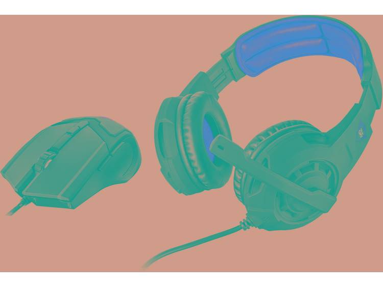 Trust GXT 784 Gaming headset 3.5 mm jackplug Kabelgebonden Over Ear Zwart