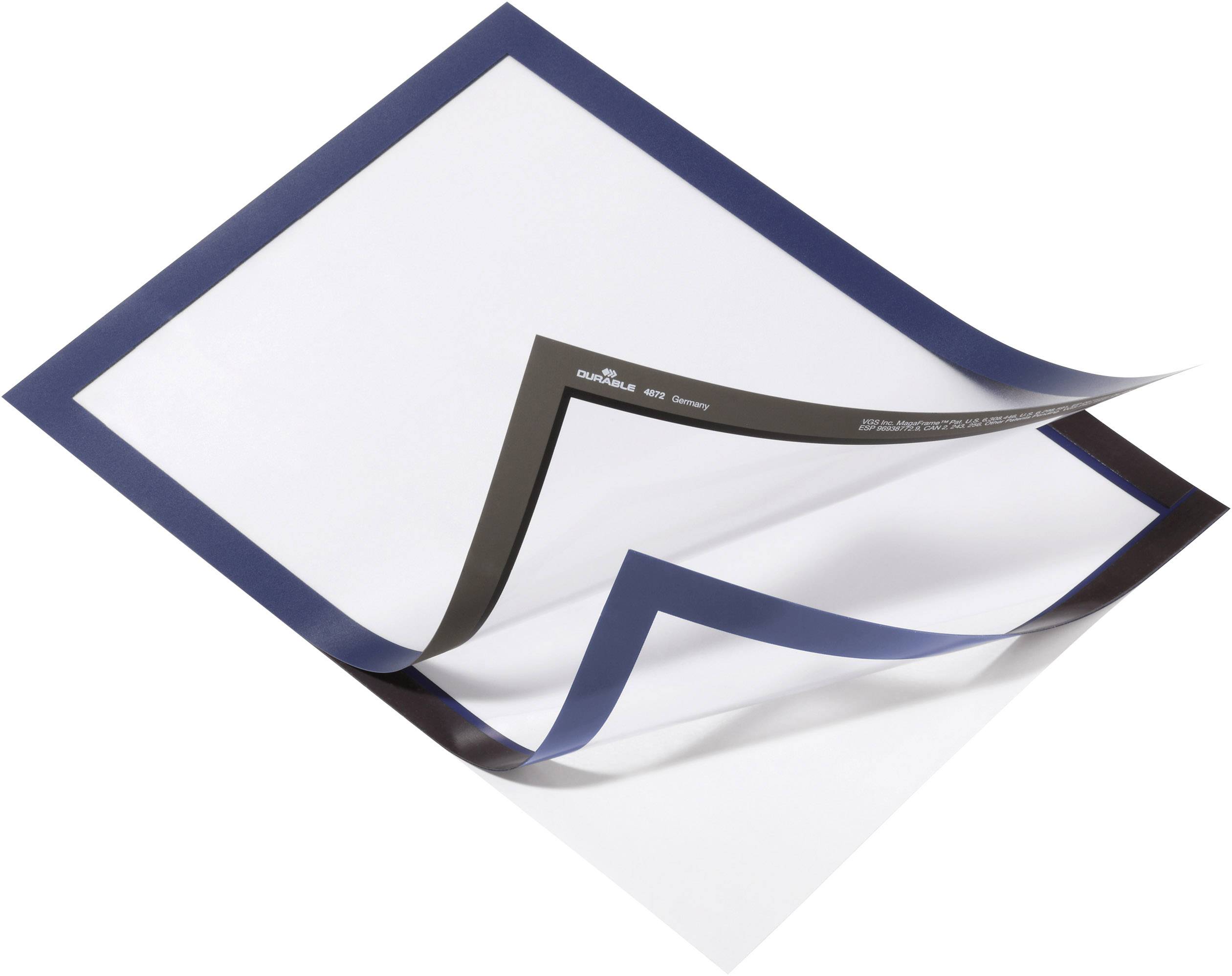 DURABLE magneetlijst Duraframe A4 grootverpakking van 10 donkerblauw-2