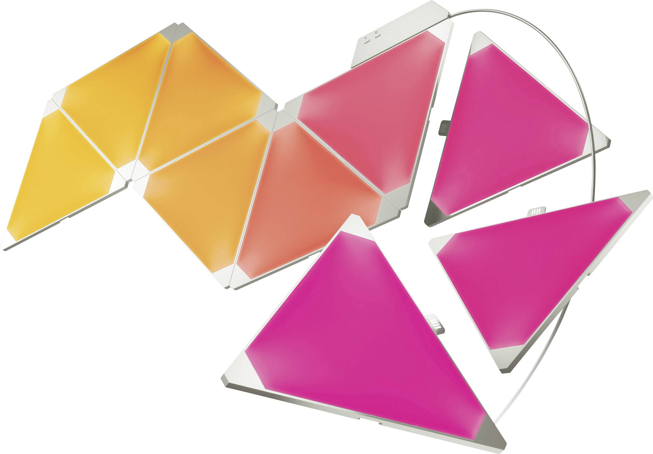 Nanoleaf Aurora LED-lichtpaneel starterkit LED vast ingebouwd 18 W ... Nanoleaf Aurora LED-lichtpaneel starterkit LED vast ingebouwd 18 W ...