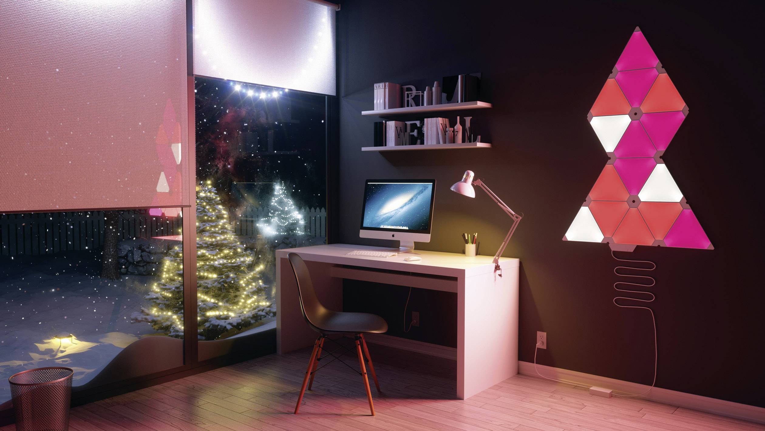 Nanoleaf Aurora LED-lichtpaneel uitbreidingskit LED vast ingebouwd 6 ... Nanoleaf Aurora LED-lichtpaneel uitbreidingskit LED vast ingebouwd 6 ...