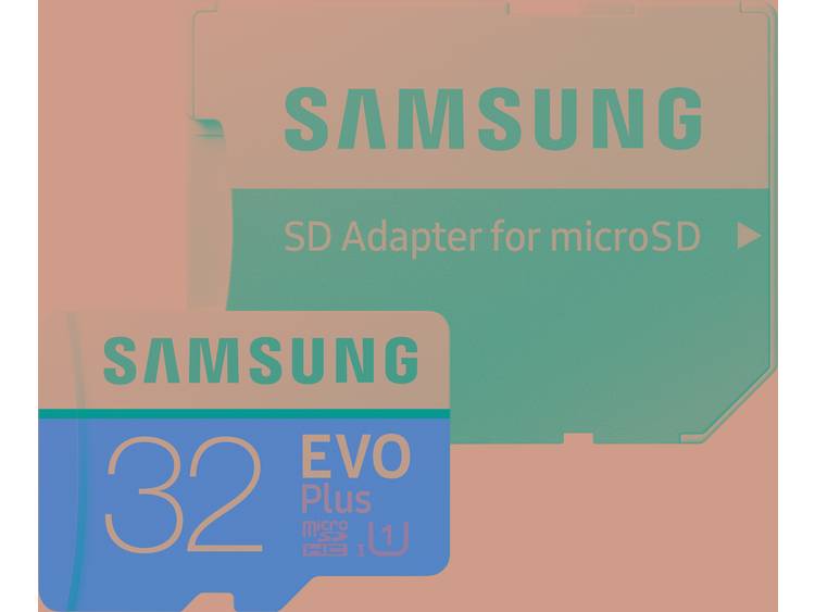 Samsung microSDHC EVO+ 32GB met adapter MB-MC32GA-EU