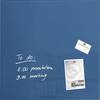 Sigel Glazen magneetbord artverum® Petrol-blauw (b x h x d) 480 x 480 x 15 mm GL252