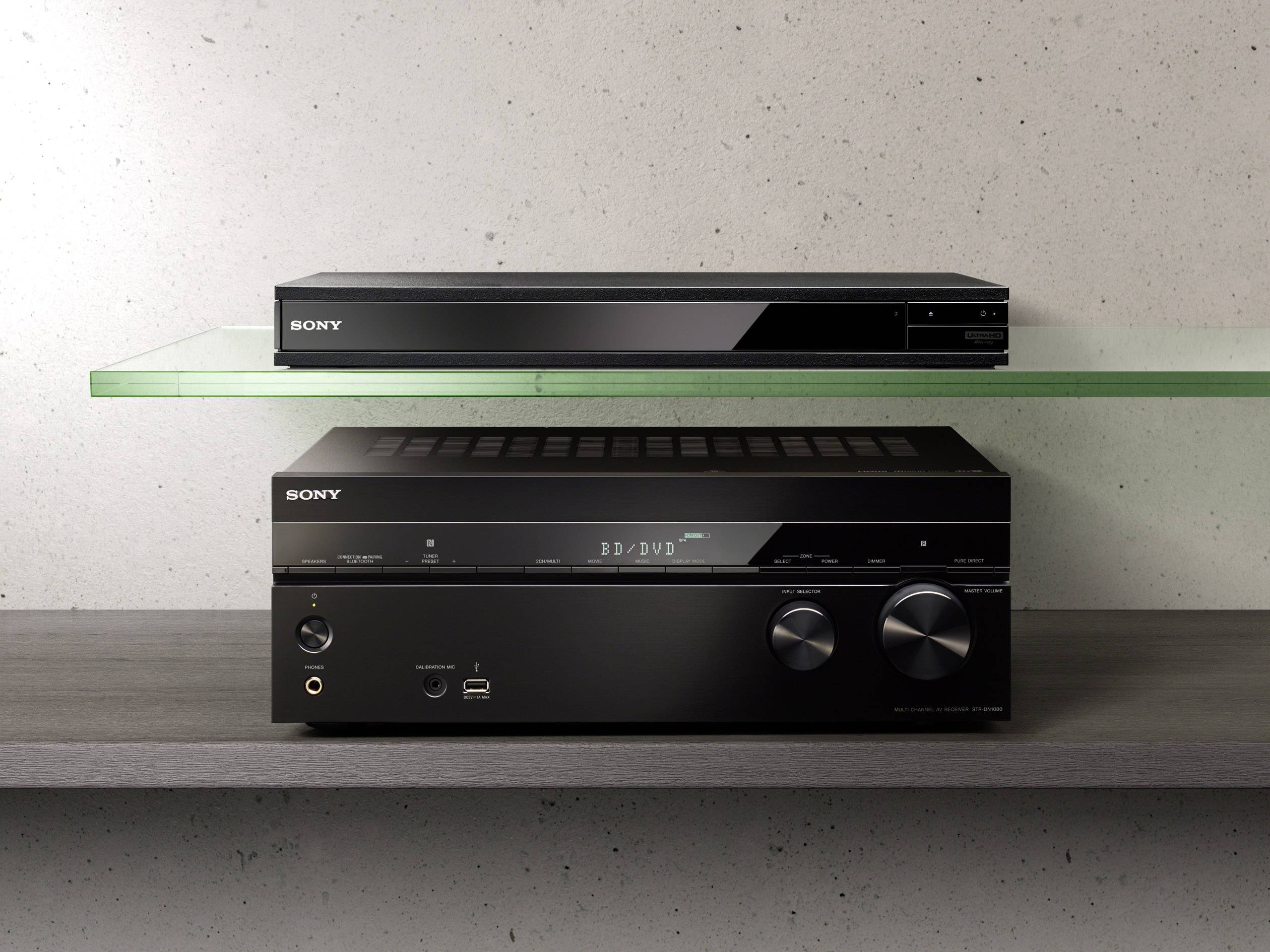 Sony STRDN1080 7.2 AVreceiver 7x165 W Zwart 4K UltraHD, AirPlay, Bluetooth, Dolby Atmos, High