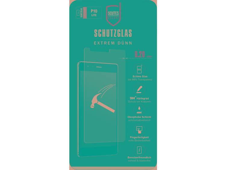 Scutes Deluxe Screenprotector (glas) Geschikt voor model (GSM's): Huawei P10 Lite 1 stuks
