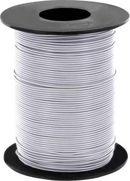 BELI-BECO L125GR25 Draad  1 x 0.25 mm² Grijs 25 m