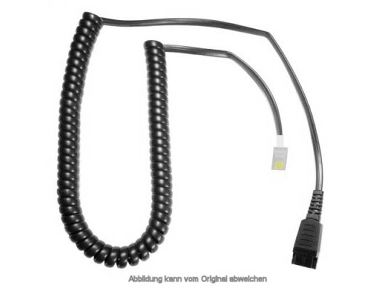 Telefoonheadset kabel Zwart