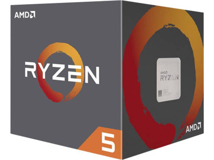 Processor (CPU) boxed AMD Ryzen 5 1600 6 x 3.2 GHz Hexa Core Socket: AMD AM4 65 W