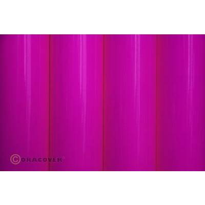 Oracover 21-014-010 Strijkfolie  (l x b) 10 m x 60 cm Neon-roze (fluorescerend)