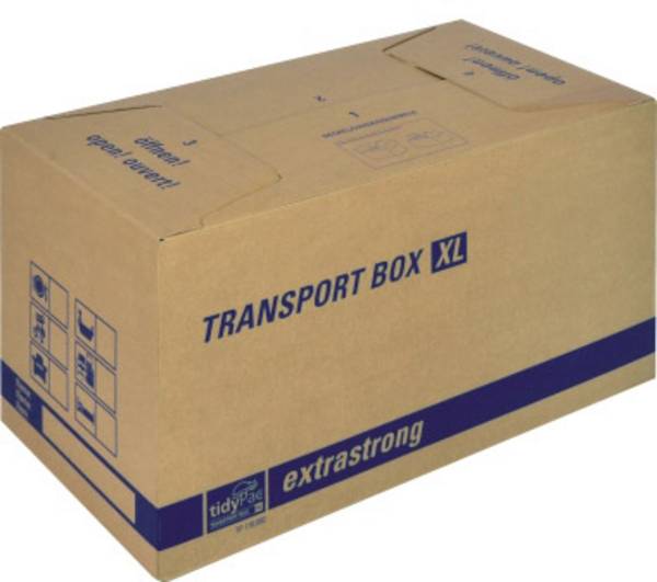 tidypac Verhuisdoos (b x h x d) 69 x 37 x 36 cm Draagvermogen (max.): 30 kg Golfkarton 1 stuk(s)