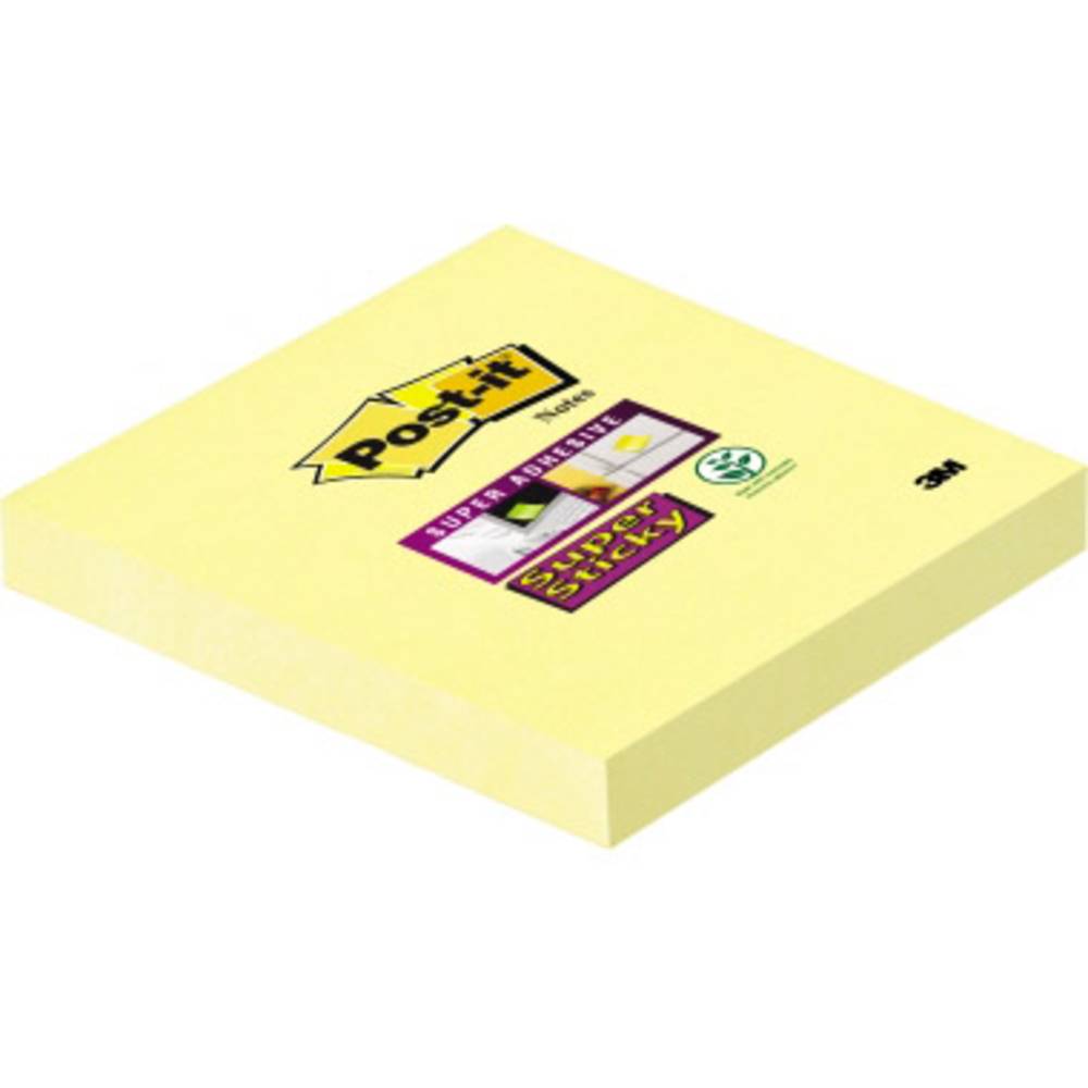 Post-it® Super Sticky Notes - Canary Yellow™ - 76 x 76 mm