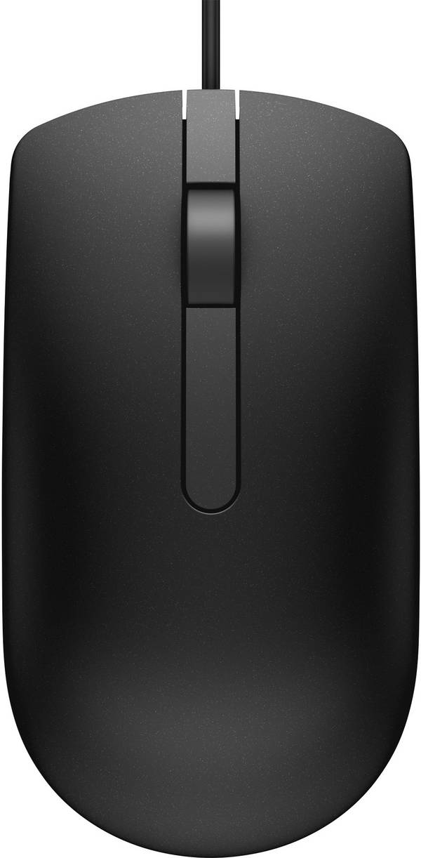 Dell MS116 Muis USB    Optisch Zwart 3 Toetsen 1000 dpi