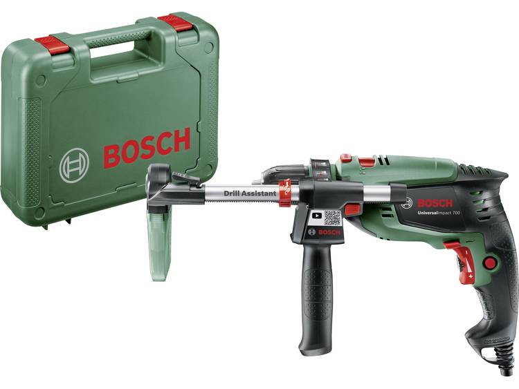 Bosch Home and Garden UniversalImpact 700 Klopboormachine 701 W incl. koffer, incl. boorassistent