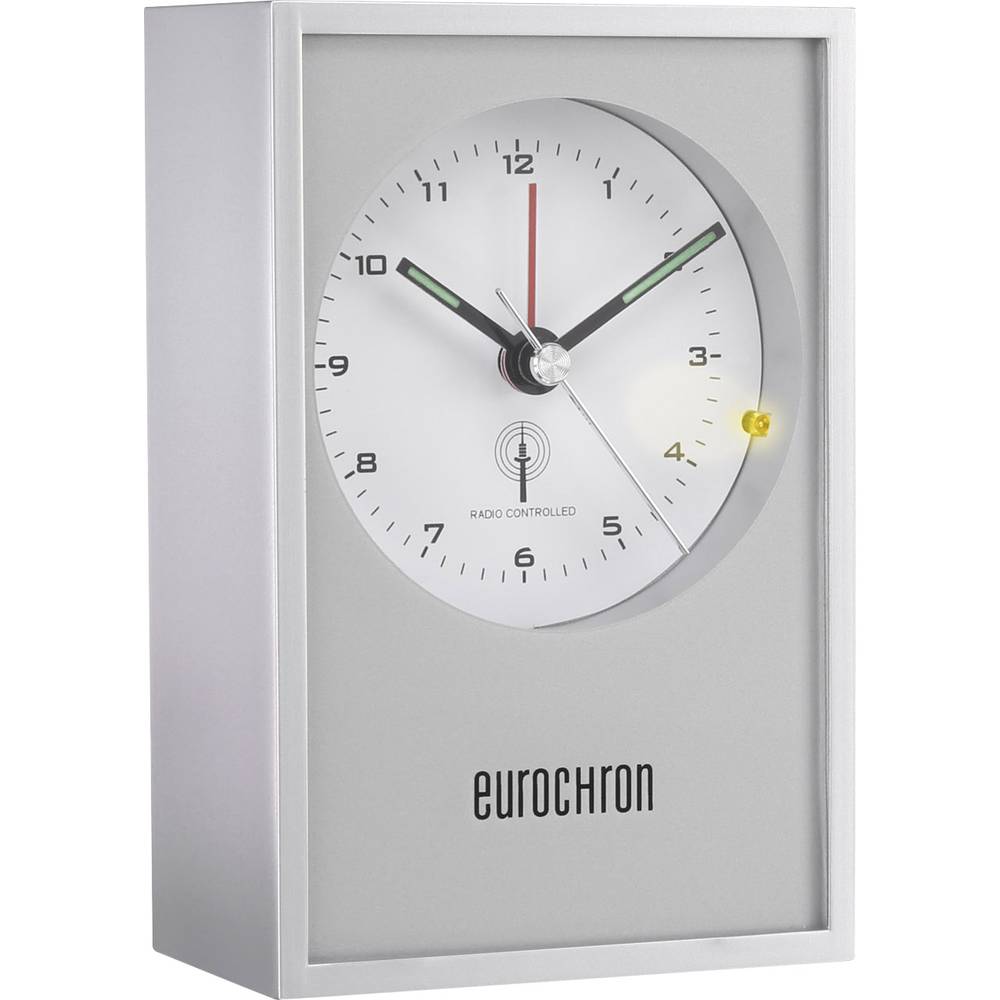 Eurochron EFW 7001 Wekker Zendergestuurd Zilver