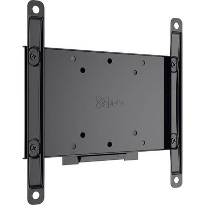 Metalen wandsteun met meerdere schroefgaten voor de montage van televisies of monitoren.