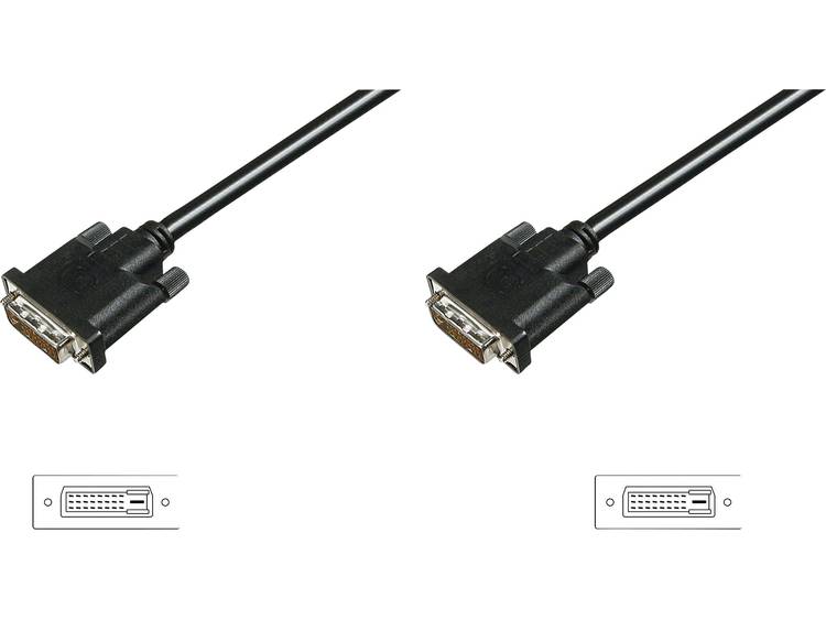 ASSMANN Electronic DVI-D-Kabel DVI(24+1) -> DVI(24+1) St-St 2.00m zwart (AK-320108-020-S)