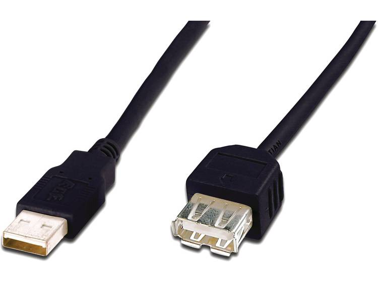 Digitus USB 2.0 extension cbl type A (DK-300202-018-S)