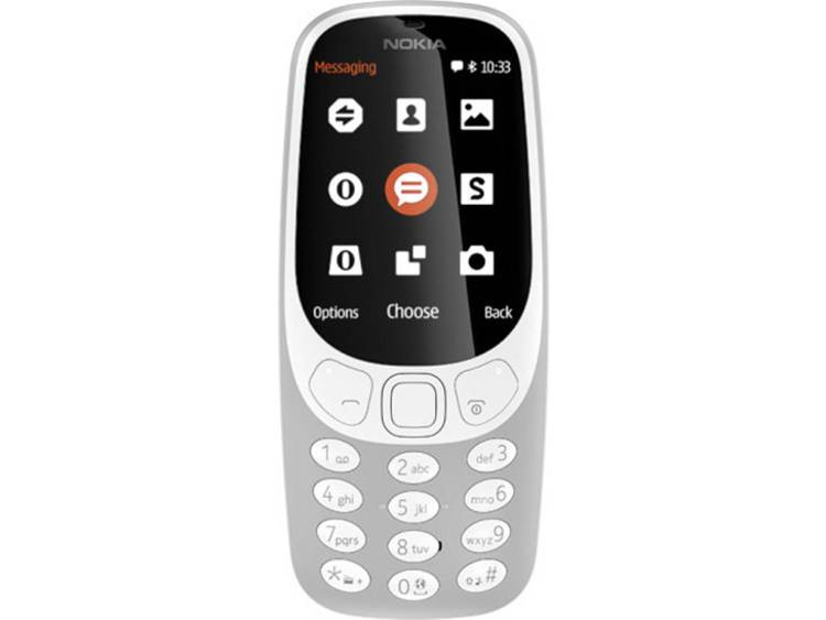 Nokia Dual-SIM telefoon Grijs