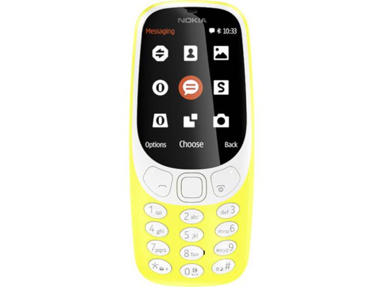 Nokia Dual-SIM telefoon Geel