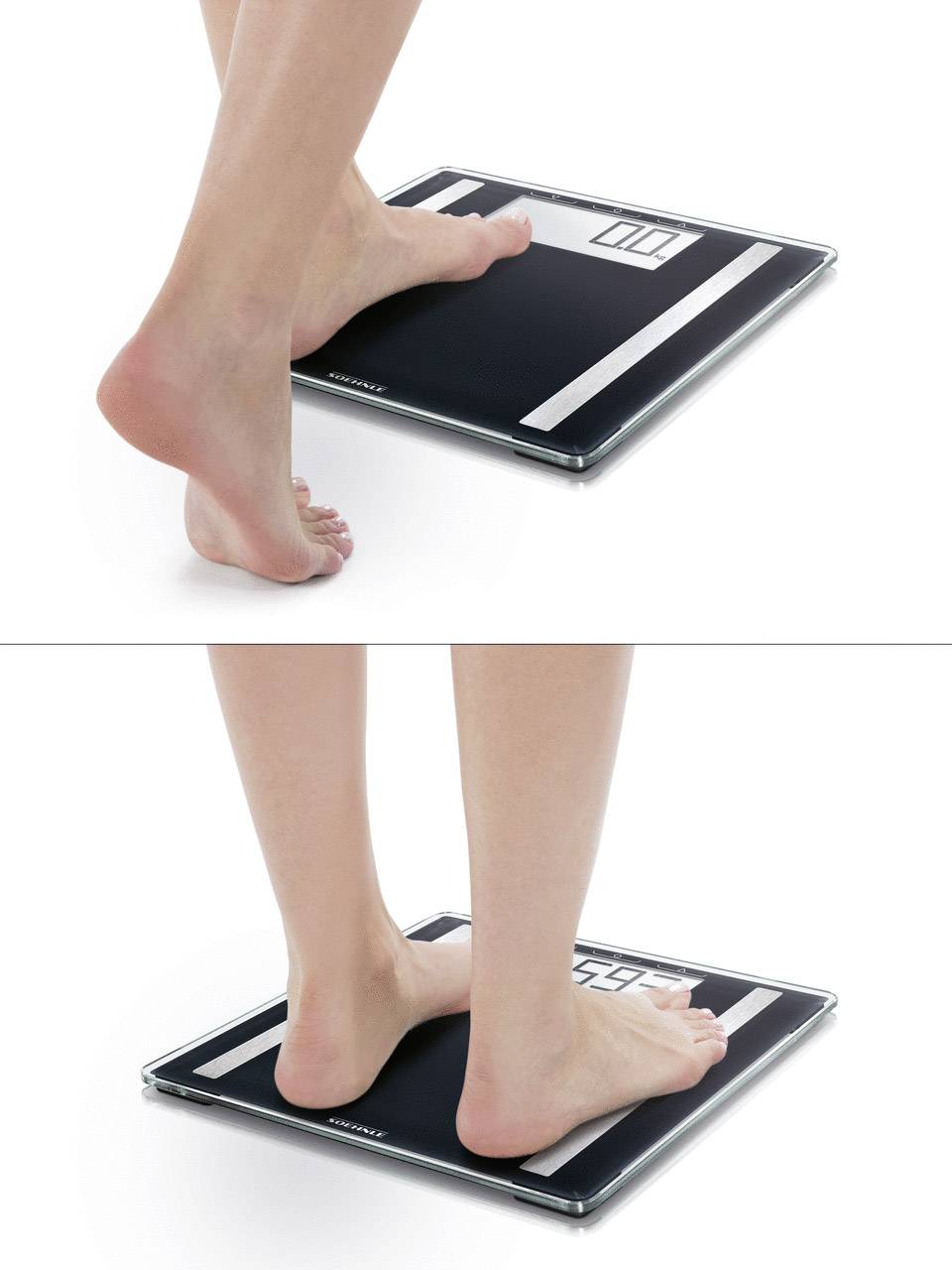 Soehnle Shape Control 100 Analyse-personenweegschaal Weegbereik (max.): 180 kg Zwart-1