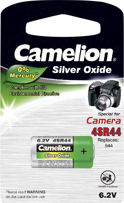 Camelion 4SR44 4SR44 Fotobatterij Zilveroxide 145 mAh 6.2 V 1 stuk(s)-2
