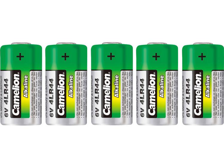 Camelion 4LR44 Speciale batterij 476 A Alkaline (Alkali-mangaan) 6 V 150 mAh 5 stuks
