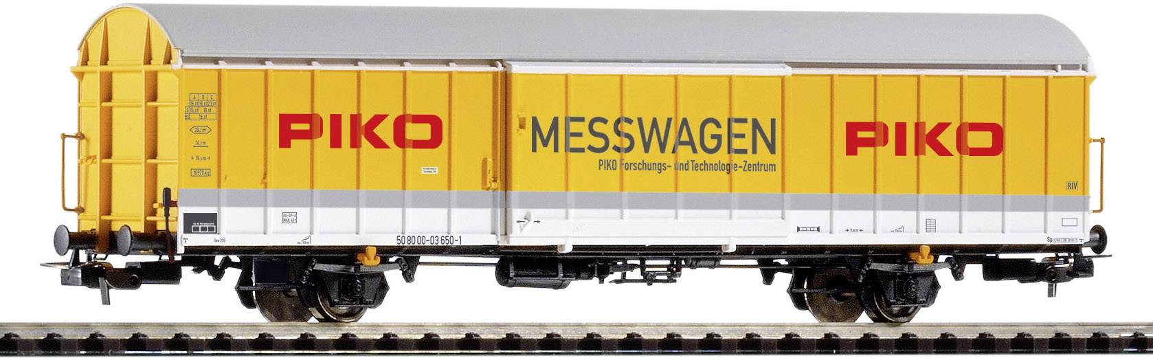 Piko H0 55050 Speciale wagen DC PIKO meetwagen