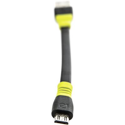 Goal Zero USB-laadkabel  USB-A stekker, USB-micro-B stekker 0.12 m Zwart/geel  82009