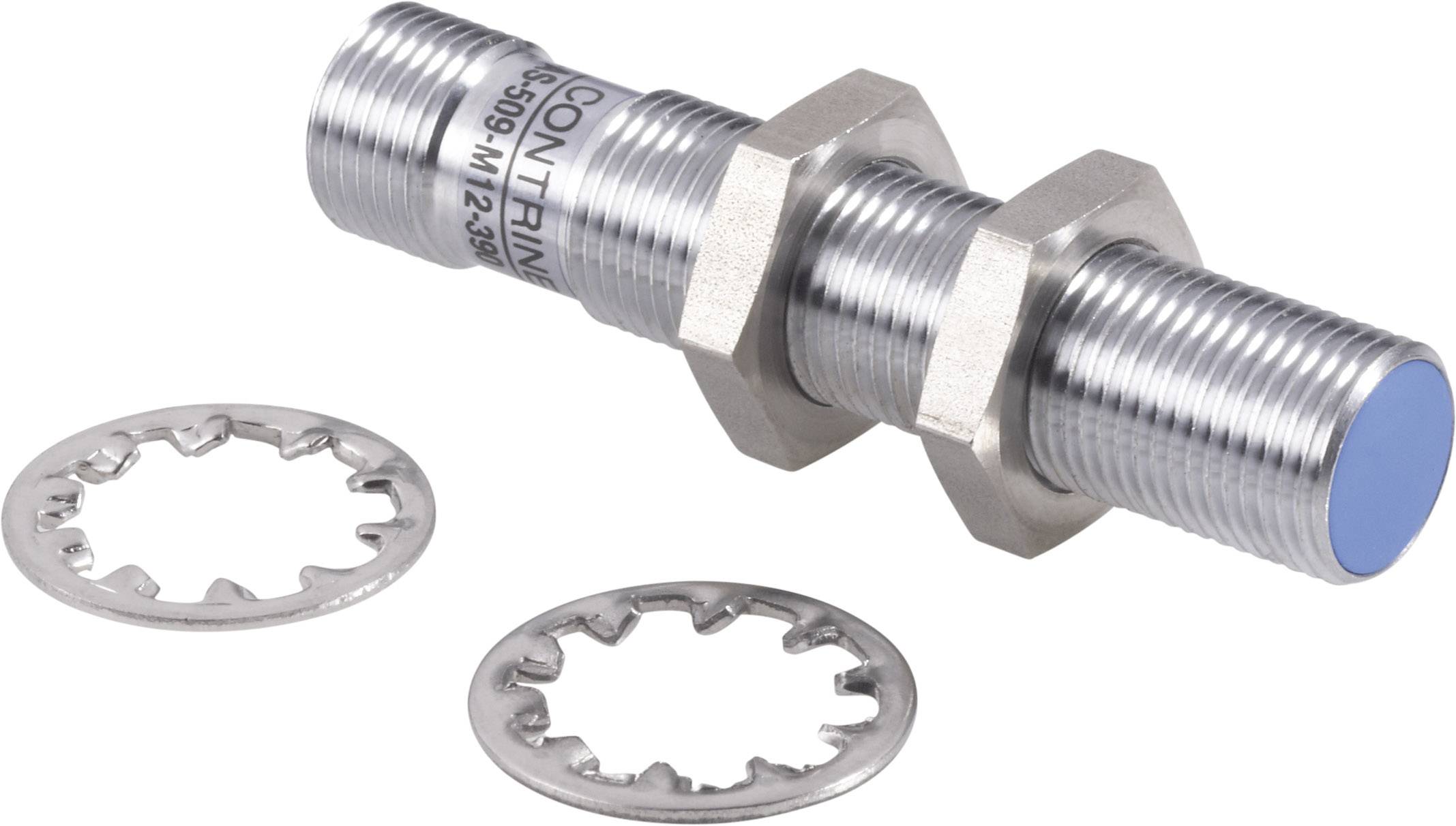 Contrinex Naderingsschakelaar DW-AS-509-M12-390 320 020 104 M12 Quasi vlak Analoog (spanning) (Ø x l) 12 mm x 60 mm