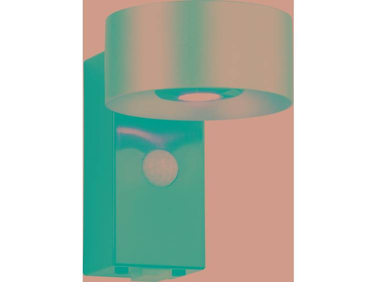 Buiten LED-wandlamp met bewegingsmelder Antraciet, Zilver 12 W Paulmann Cone 79677