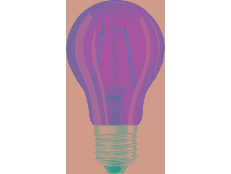 LED-lamp E27 Peer 2 W = 15 W Geel (Ã x l) 55 mm x 105 mm Energielabel: A+ OSRAM Filament-Retro-LED 1