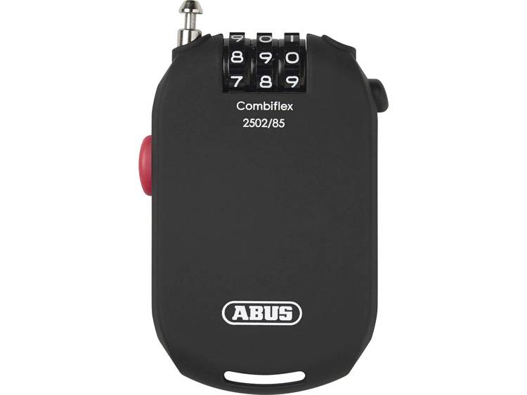 Abus Combiflex 2502-85 code kabelslot zwart