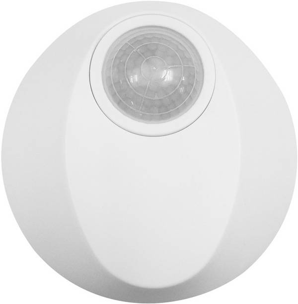 Grothe 94503 Bewegingsmelder Opbouw (op muur) 360 ° Relais Wit IP54