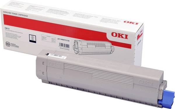 OKI Toner C813 Origineel  Zwart 5000 bladzijden 46471116
