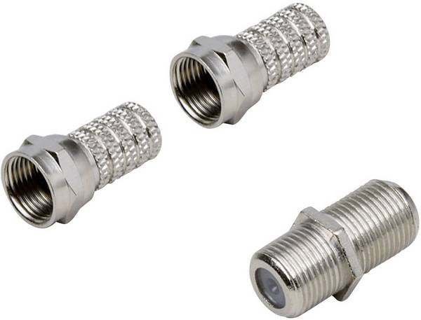 BKL Electronic 0403527 F-verbindingsset   Kabeldiameter: 5.20 mm BKL Electronic