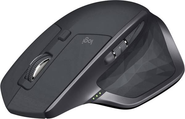 Logitech RF 2,4 GHz, 10 m, 200 - 4000 DPI, Li-Po 500 mAh, 85,7 x 126 x 48,4 mm, 145 g
