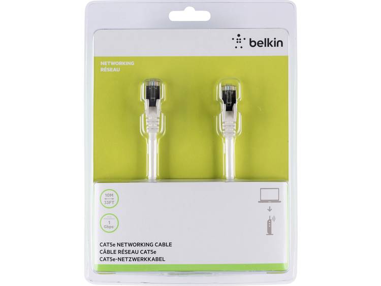 Belkin Cat5e Networking Cable 10m White