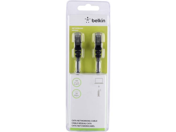 Belkin Cat6 Networking Cable 1m Black