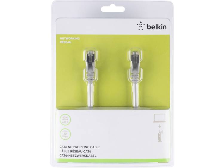 Belkin Cat6 Networking Cable 10m Grey