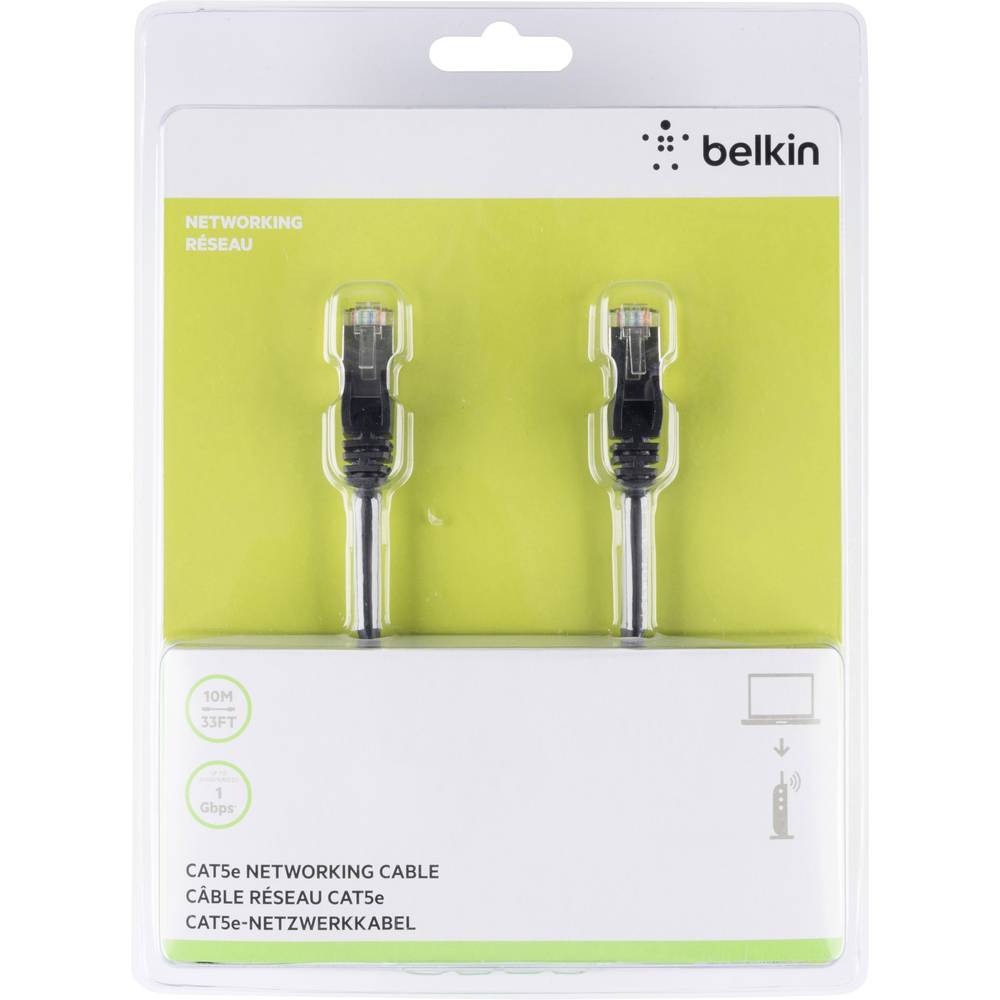 Belkin Cat6 Networking Cable 10m Black