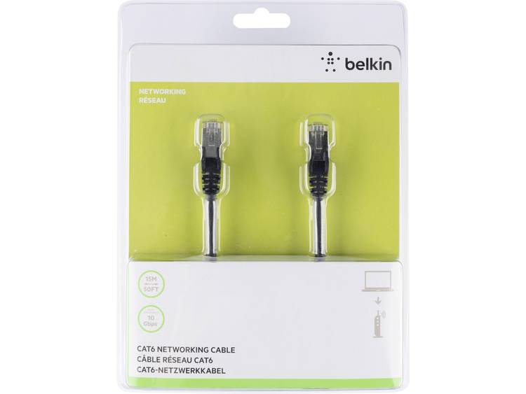 Belkin Cat6 Networking Cable 15m Black