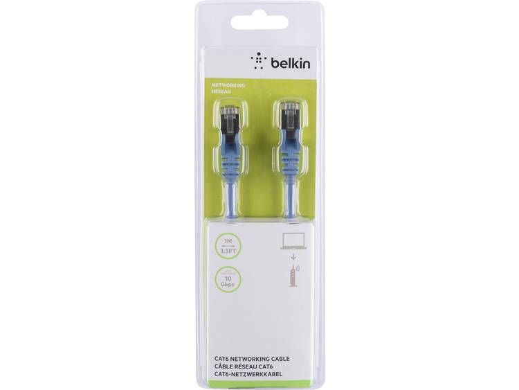 Belkin Cat6 Networking Cable 1m Blue