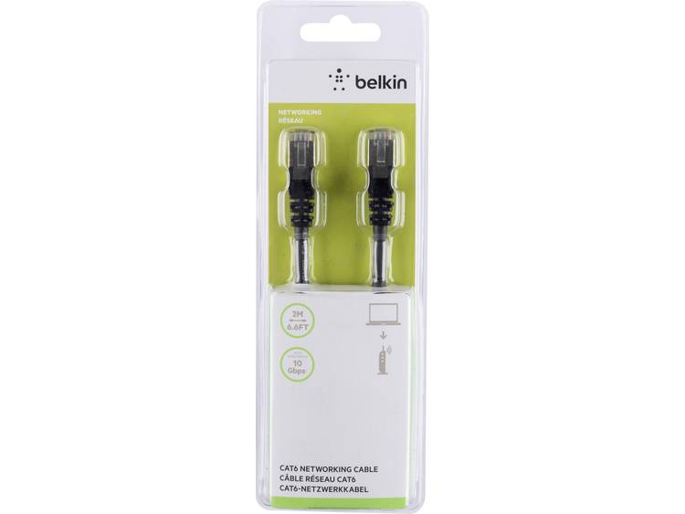 Belkin Cat6 Networking Cable 2m Black