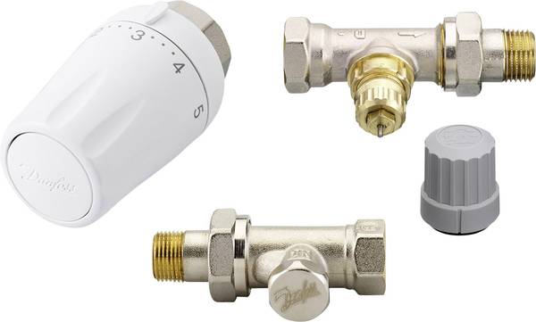 Danfoss RTW + RA-FN15 Radiatorthermostaat Mechanisch 8 tot 28 °C ...