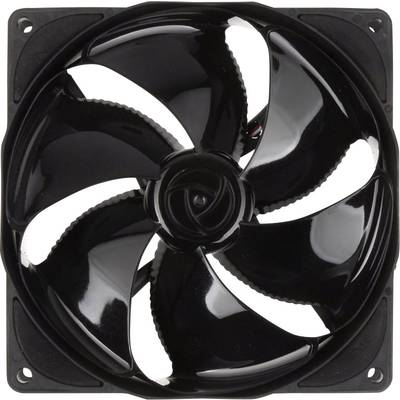 NoiseBlocker NB-eLoop B12-PS Black Edition PC-ventilator Zwart (b x h x d) 120 x 120 x 25 mm 
